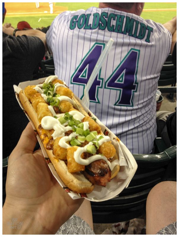 giant dog and giant hot dog goldschmidt